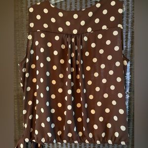 Womens NWOT NY&Co polka dot casual dress top XXL